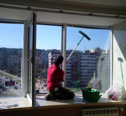 Мытье окон в однокомнатной квартире Заволжье